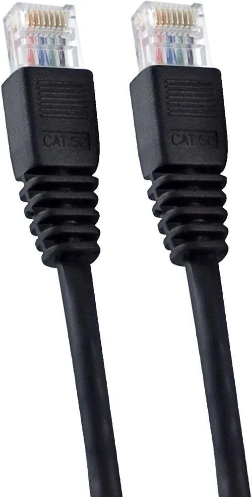 Tripp Lite Cat5e 350MHz Snagless Molded Patch Cable (RJ45 M/M) - Black, 10-ft.(N001-010-BK)
