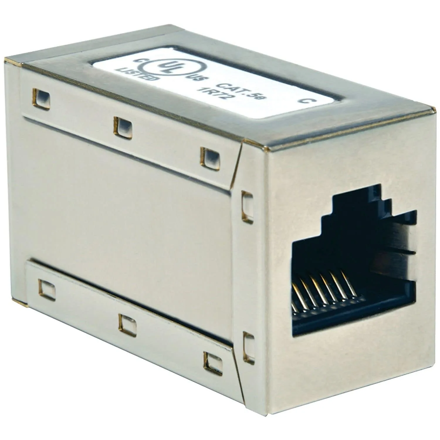 Tripp Lite Cat5e Straight Through Modular In-line Coupler (RJ45 F/F) N032-001