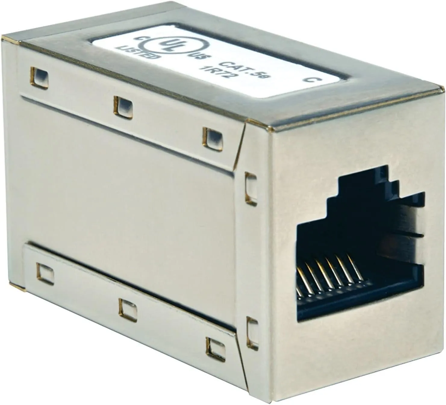 Tripp Lite Cat5e Straight Through Modular In-line Coupler (RJ45 F/F) N032-001