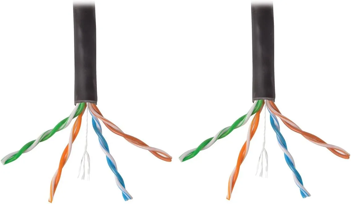 TRIPP LITE Cat6 Gigabit Bulk Solid-Core PVC Ethernet Cable, 1000 ft