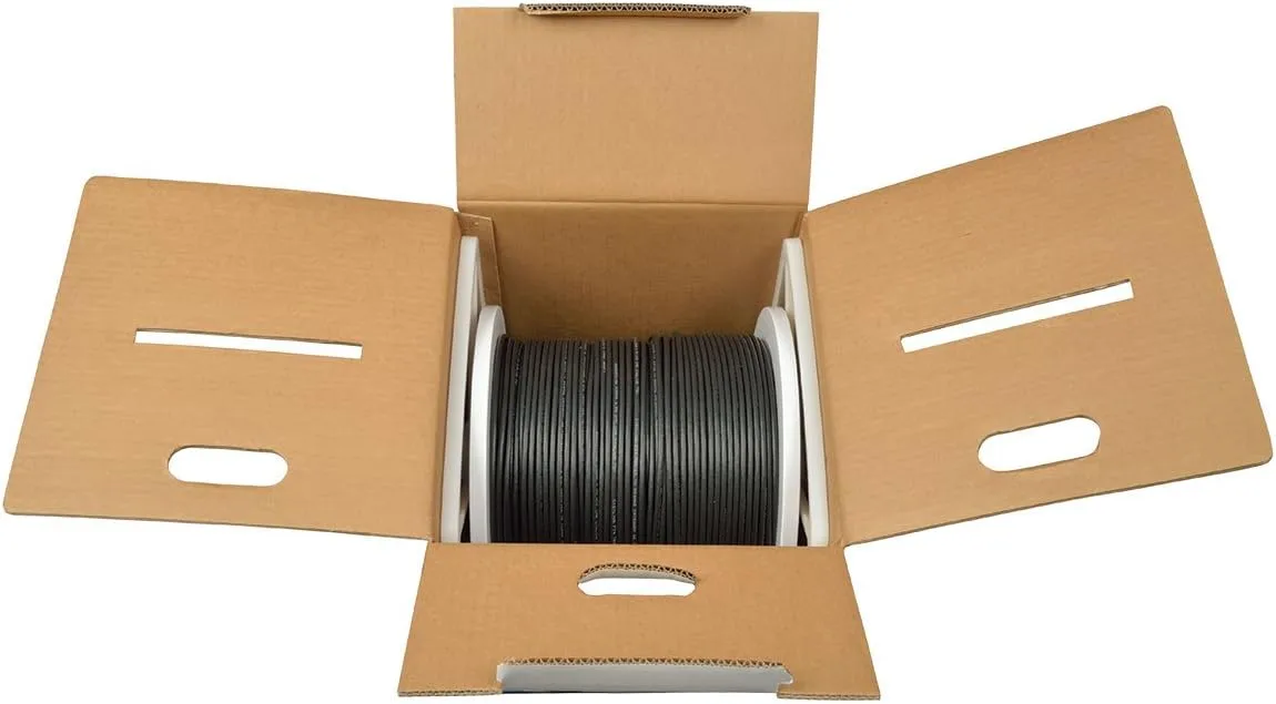 TRIPP LITE Cat6 Gigabit Bulk Solid-Core PVC Ethernet Cable, 1000 ft