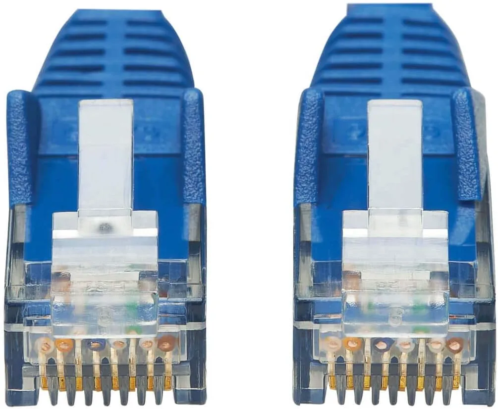 Tripp Lite Cat6 Ethernet Cable, RJ45 M/M Gigabit, Snagless, Molded, UTP, PoE, CMR-LP Patch Cable, 10 ft. Blue (N201P-010-BL)
