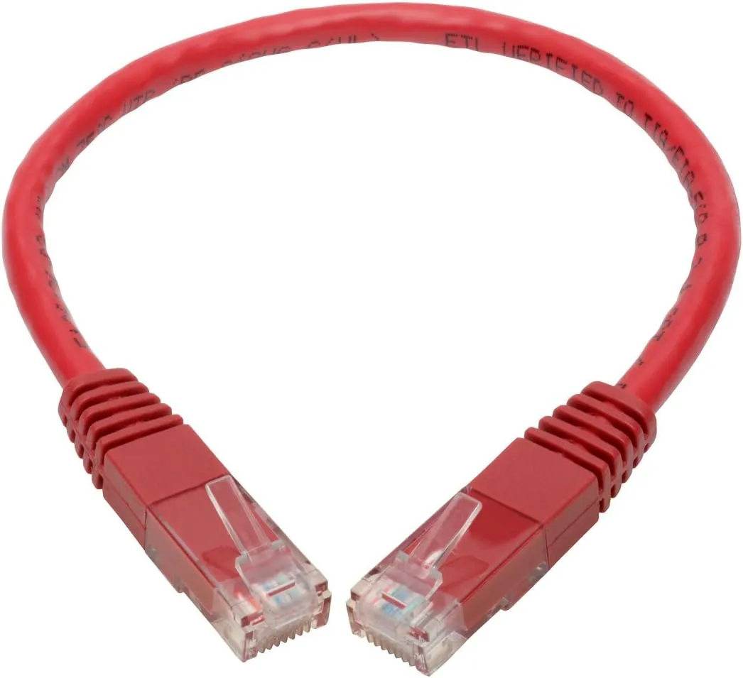 Tripp Lite Cat6 Gigabit Molded Patch Cable RJ45 M/M