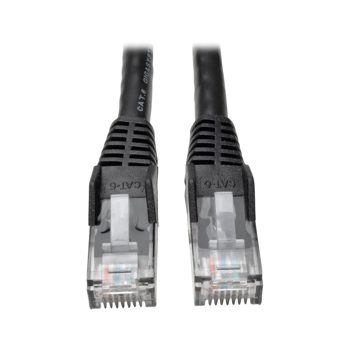 Tripp Lite Cat6 Gigabit Snagless Molded Patch Cable (RJ45 M/M) - Black, 25-ft. (N201-025-BK)