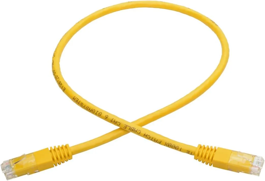 Tripp Lite Cat6 Gigabit Molded Patch Cable RJ45 M/M