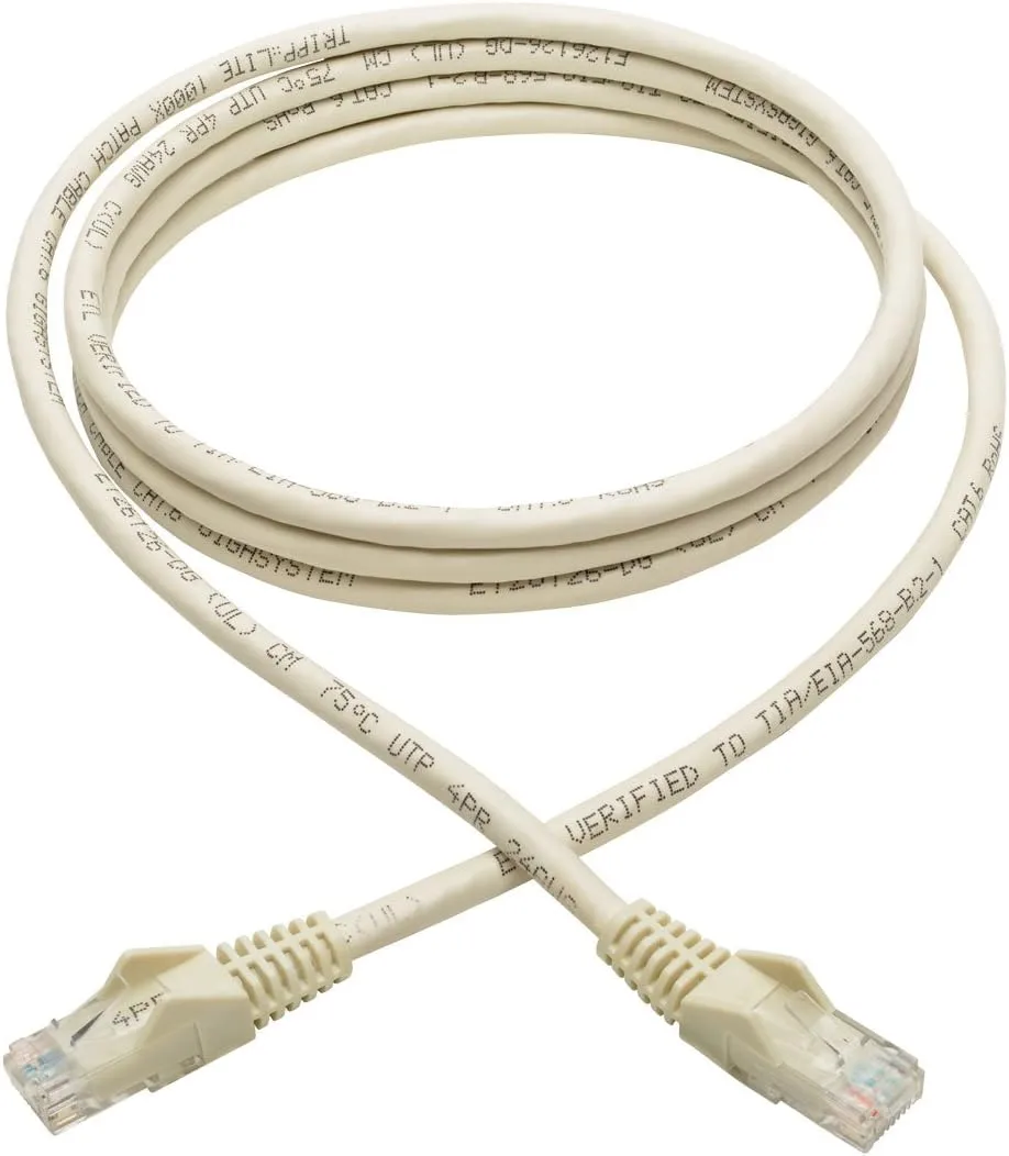 Tripp Lite Cat6 Gigabit Snagless Molded Patch Cable (RJ45 M/M)
