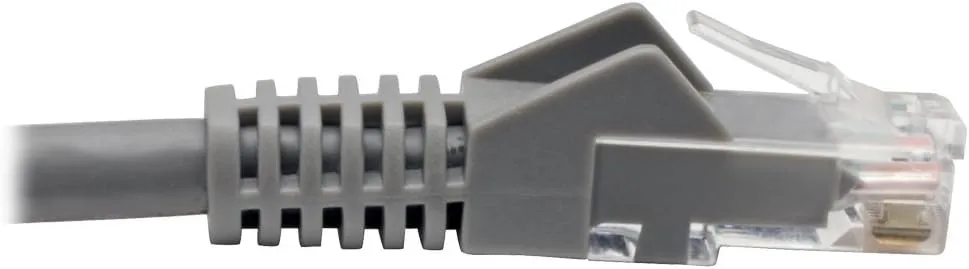 Tripp Lite Cat6 Gigabit Snagless Molded Patch Cable RJ45 M/M 6in 24 AWG 550 MHz