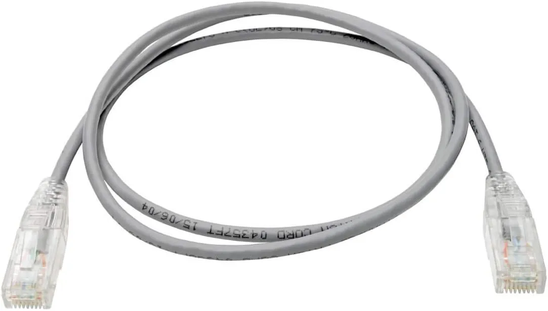 Tripp Lite Cat6 Gigabit Snagless Slim UTP RJ45 Patch Cable