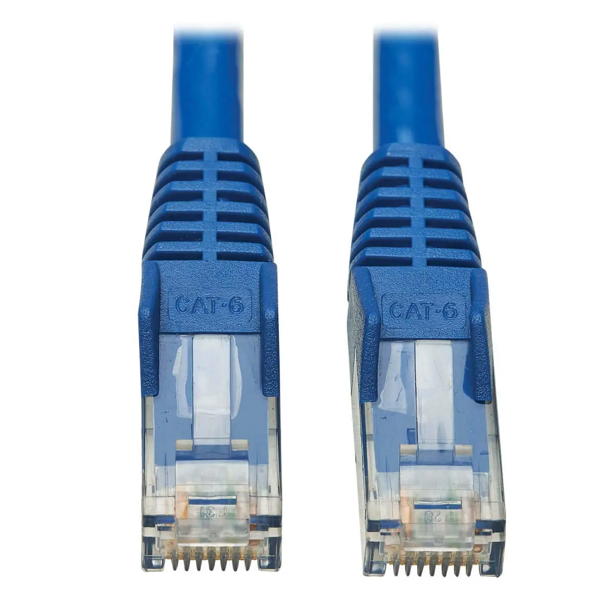 Tripp Lite Cat6 Ethernet Cable, RJ45 M/M Gigabit, Snagless, Molded, UTP, PoE, CMR-LP Patch Cable, 6 ft. Blue (N201P-006-BL)