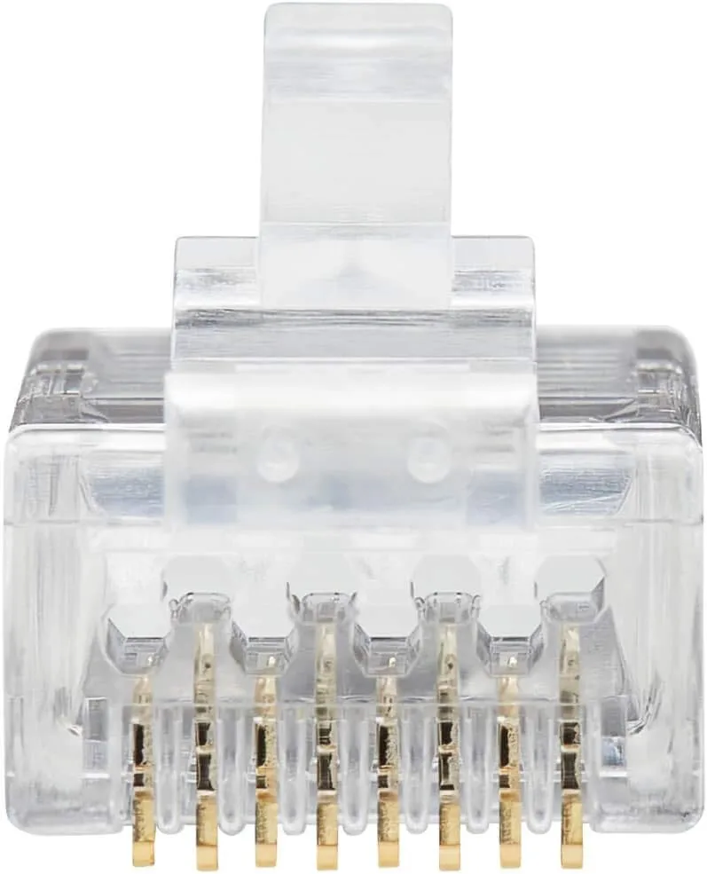 Tripp Lite Cat6 RJ45 Pass-Through UTP Modular Plugs