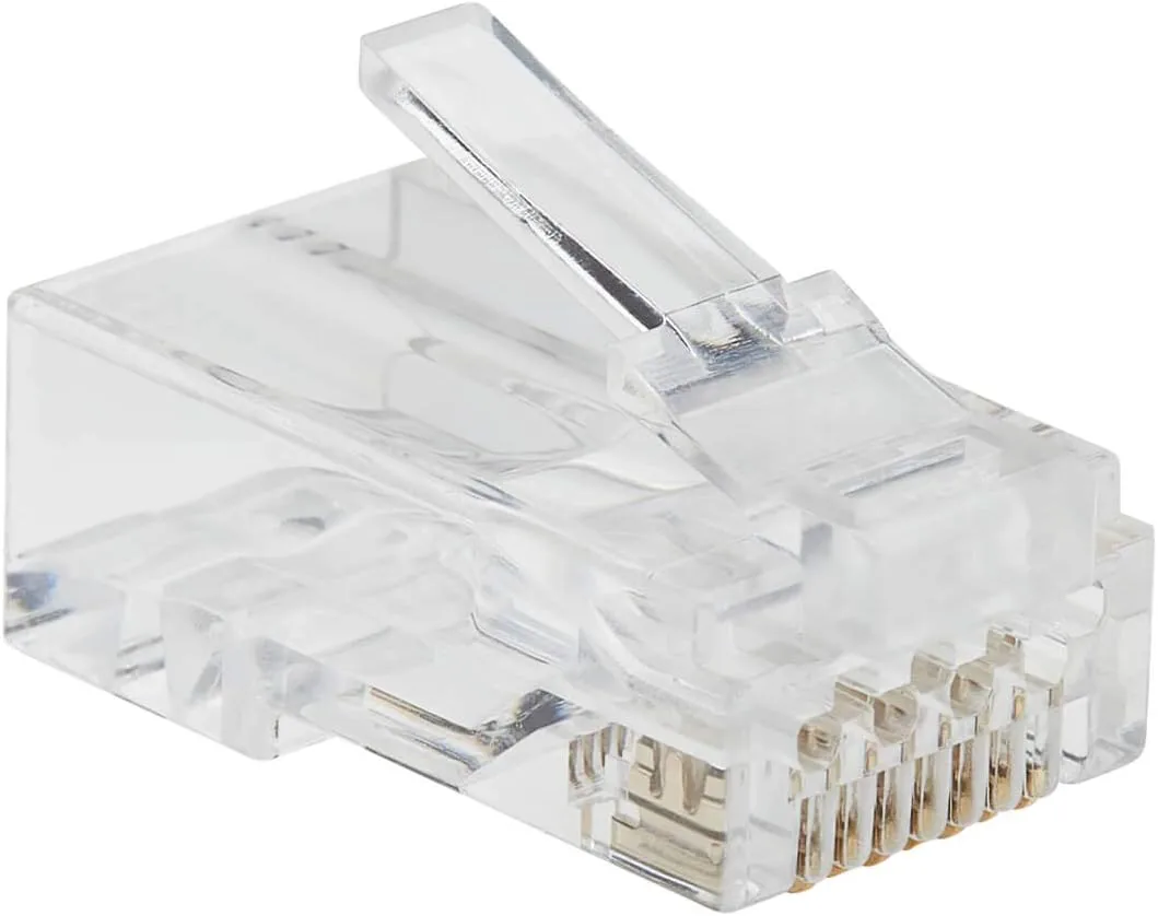 Tripp Lite Cat6 RJ45 Pass-Through UTP Modular Plugs