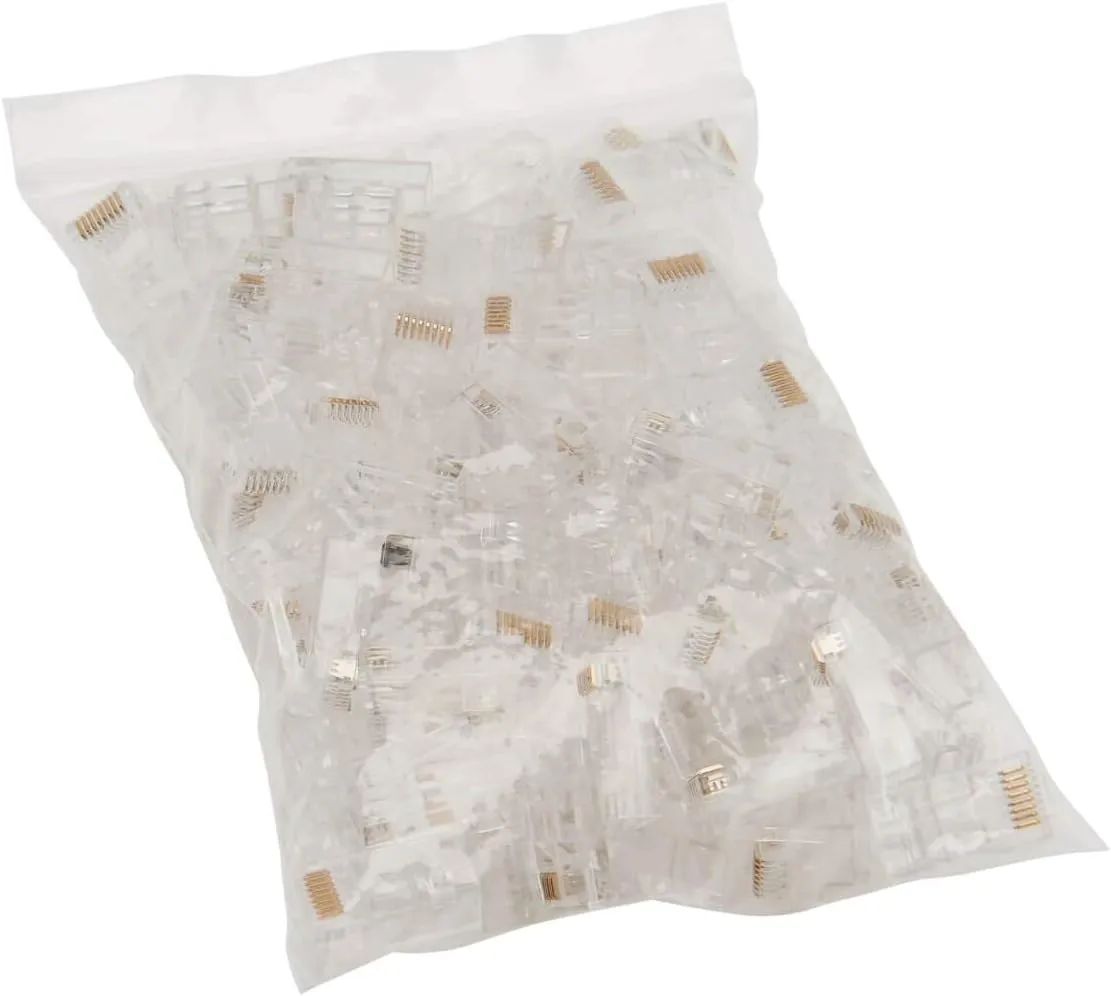 Tripp Lite Cat6 RJ45 Pass-Through UTP Modular Plugs