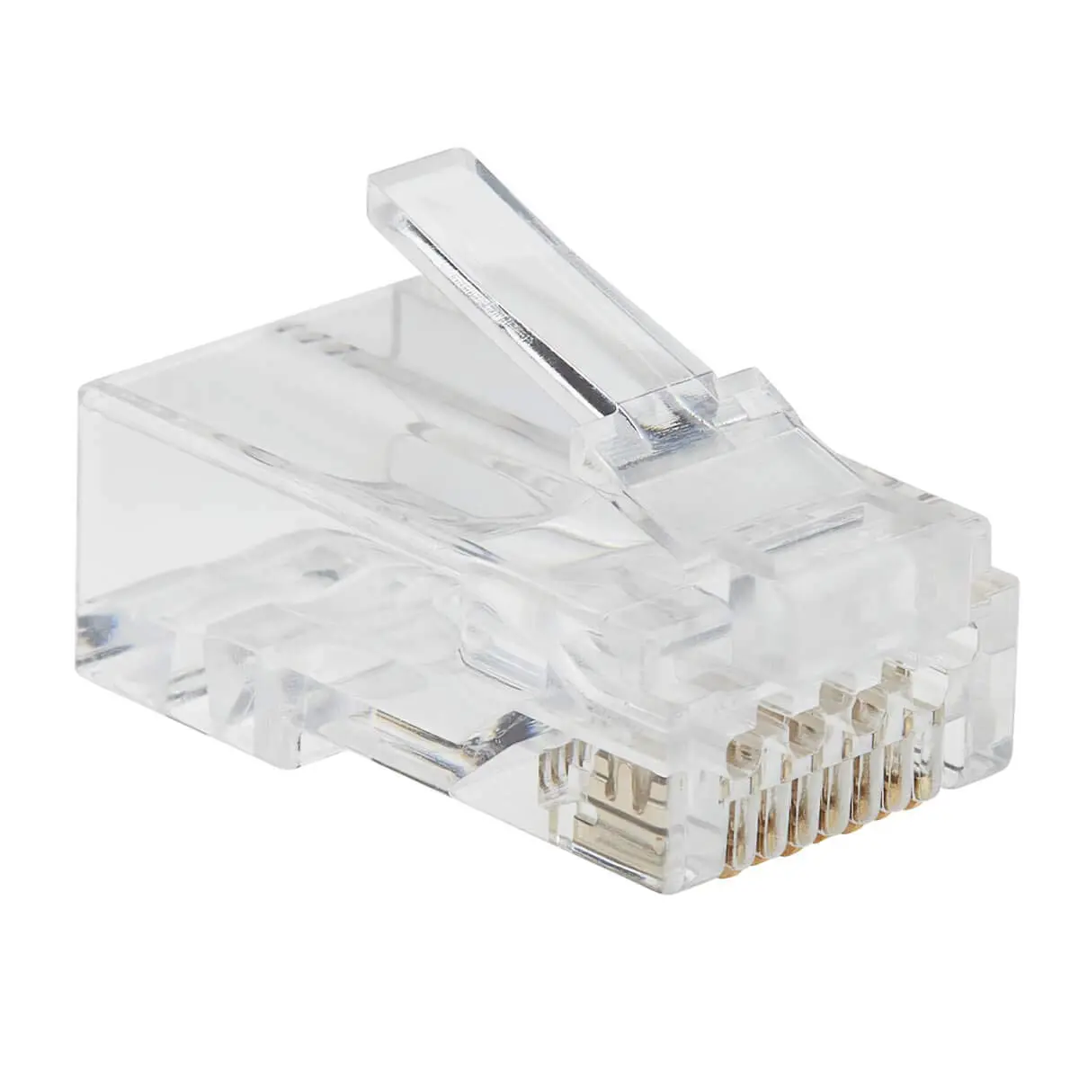 Tripp Lite Cat6 RJ45 Pass-Through UTP Modular Plugs