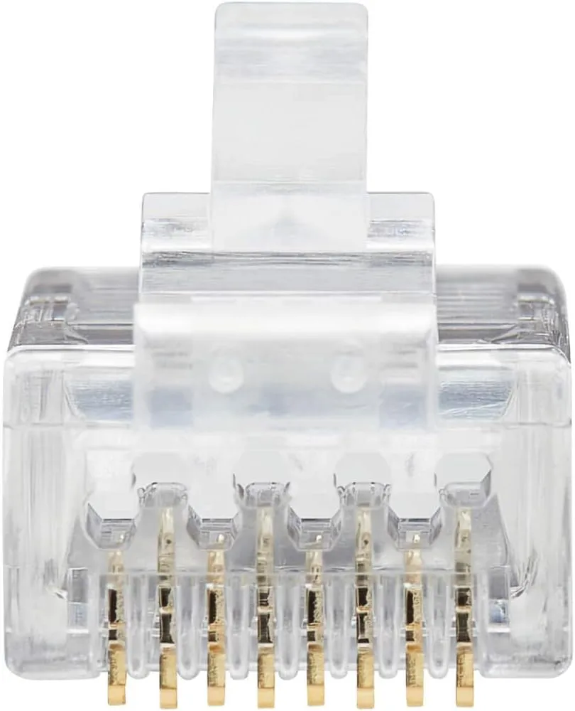 Tripp Lite Cat6 RJ45 Pass-Through UTP Modular Plugs