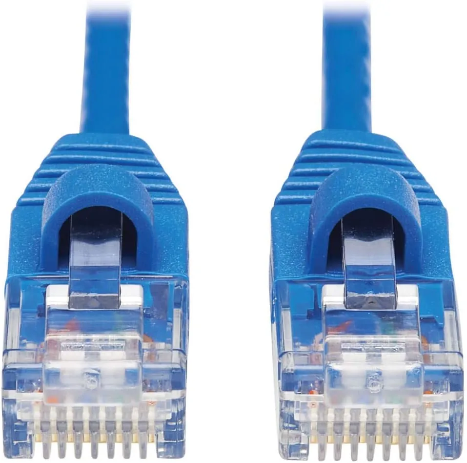Tripp Lite Cat6a 10G Snagless Molded Slim UTP Network Patch Cable (RJ45 M/M)
