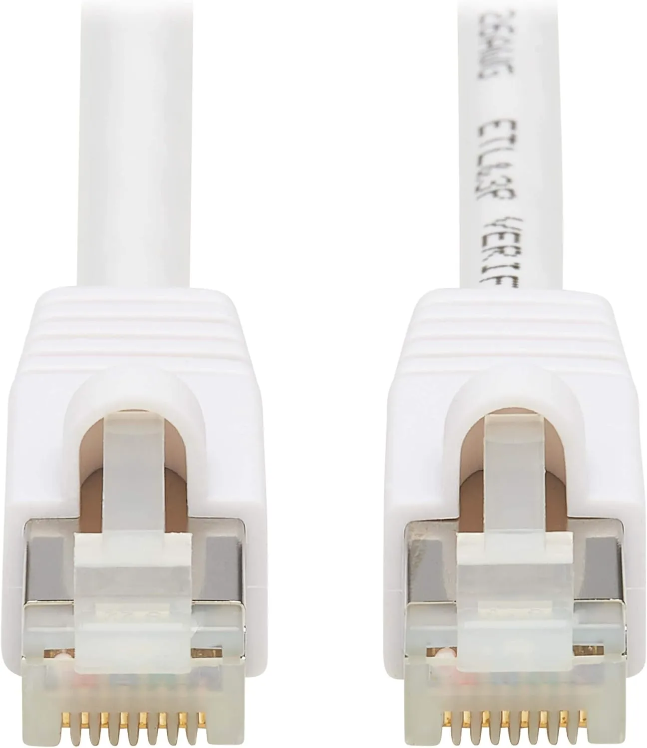 Tripp Lite, Safe-IT, Cat6a PoE Ethernet Cable, Bacteria Resistant, 10G Certified Snagless, S/FTP (RJ45 M/M)