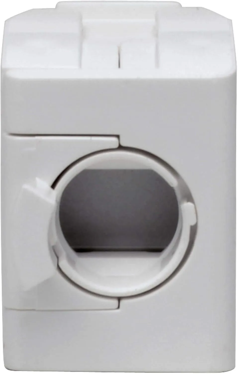 Tripp Lite RJ45 Keystone Jack, Cat6a/Cat6/Cat5e, RJ45 Connector, Shuttered, Dust Cap, No Tools Required, PoE/PoE+ Compliant