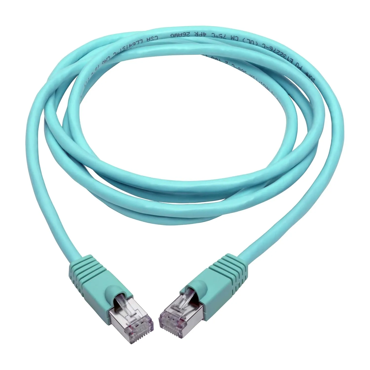 TRIPP LITE Cat6a 10G Shielded (STP) Snagless RJ45 M/M Ethernet Patch Cable