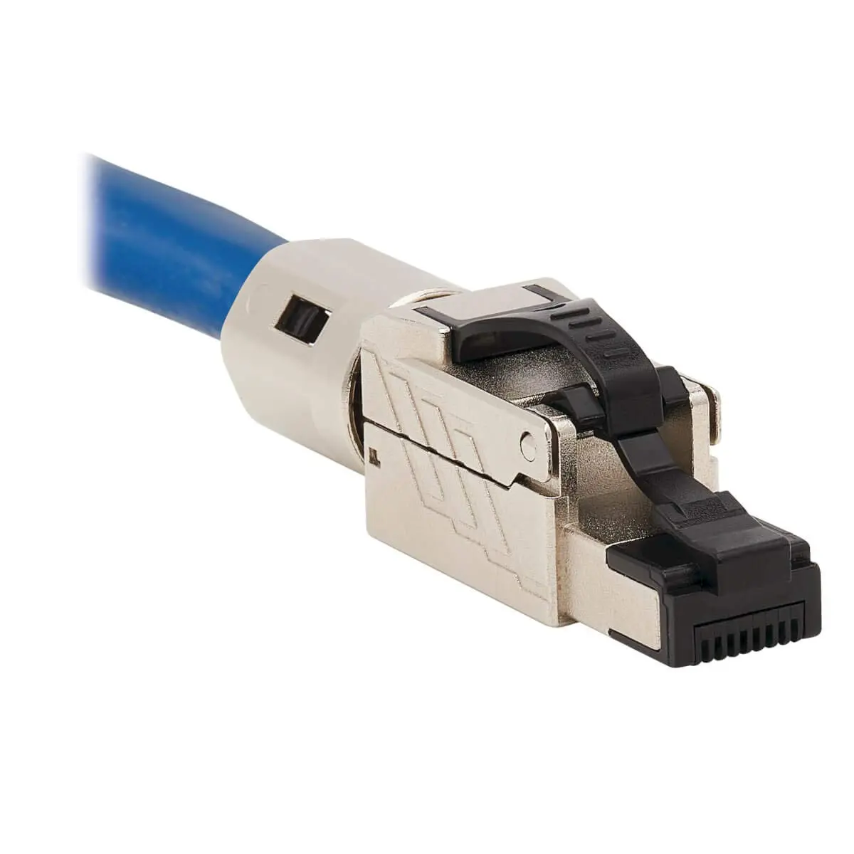 Tripp Lite Cat6a RJ45 Termination Plug, Shielded MPTL, 100W PoE (N238-P01-MPTL-A)
