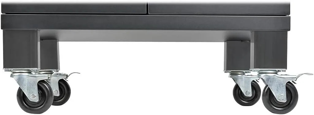 Tripp Lite Charging Station Cart Conversion Kit withHandle, Casters & Power Cord Manager for 16-Device AC & USB Charging
