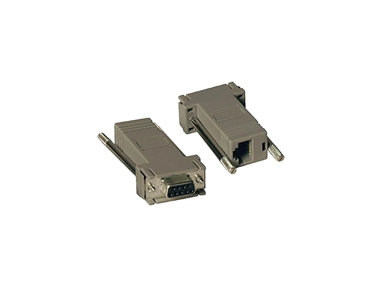 Tripp Lite Null Modem Serial RS232 Modular Adapter Kit 2x (DB9F to RJ45F)(P450-000)