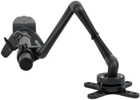 TRIPP LITE DDR1327SFC Display LCD Flex Arm Desk Mount Clamp 13-27 Inches Flat Screen Panel, Black