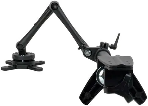TRIPP LITE DDR1327SFC Display LCD Flex Arm Desk Mount Clamp 13-27 Inches Flat Screen Panel, Black