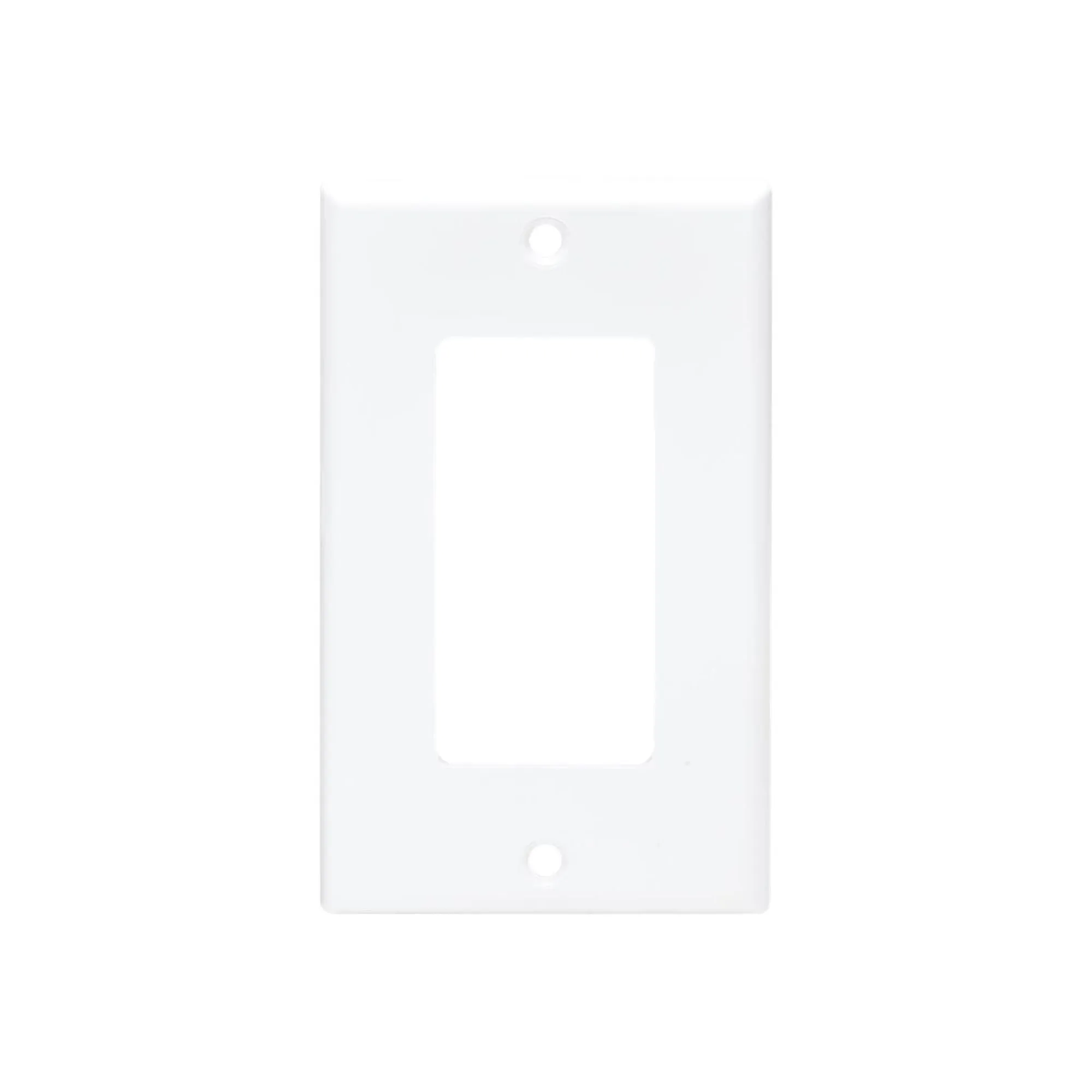 Tripp Lite Decora-Style Wall Plates & Center Inserts, Vertical, White, Polycarbonate