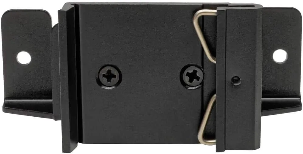 Tripp Lite DIN Rail-Mounting Bracket for Digital Signage, Version 2-65 mm Mounting Distance (B110-DIN-02), Black