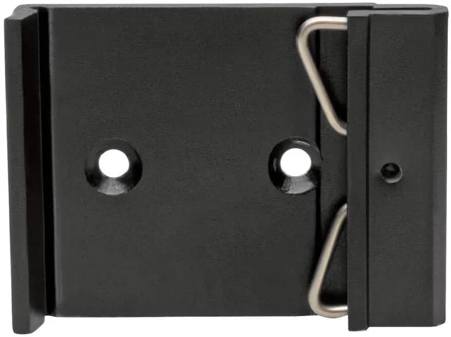 Tripp Lite DIN Rail-Mounting Bracket for Digital Signage, Version 2-65 mm Mounting Distance (B110-DIN-02), Black