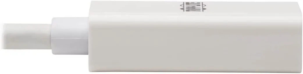 DisplayPort to HDMI Active Adapter 4K M/F White DP to HDMI 6in