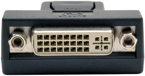 Tripp Lite DisplayPort to DVI Adapter Converter Compact, Displayport 1.2 DP2DVI DP-M to DVI-F (P134-000-DVI-V2),Black