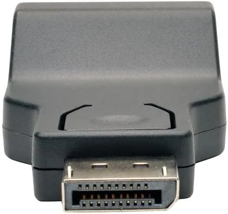 Tripp Lite DisplayPort to VGA Adapter Active Converter Compact Displayport 1.2 DP to VGA DP2VGA 6in (P134-000-VGA-V2), Black
