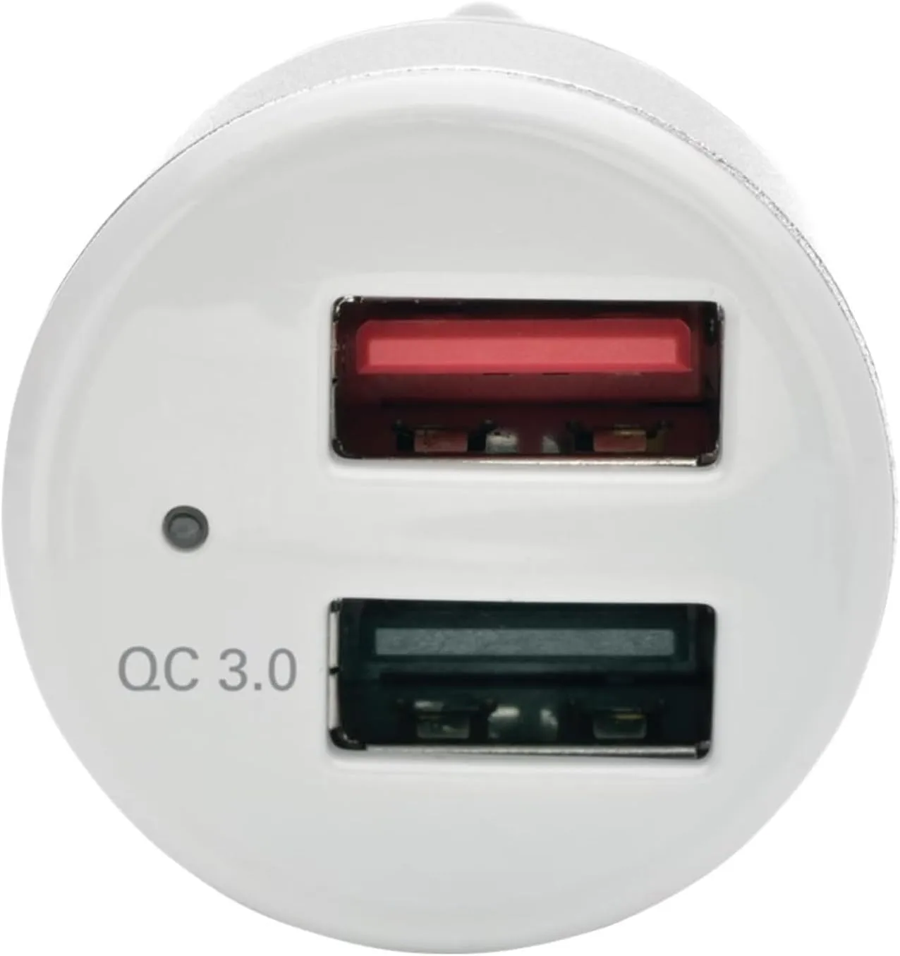 Tripp Lite Fast Charger Dual USB Car Charger Compact withQualcomm Quick Charge 3.0 & Autosensing 2-Port Fast Charge