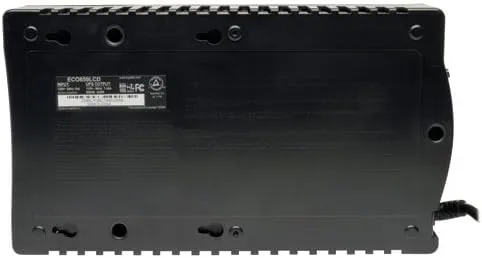 Tripp Lite ECO850LCD 850VA/425W UPS Battery Backup, 12-Outlets, LCD, USB, ENERGY STAR