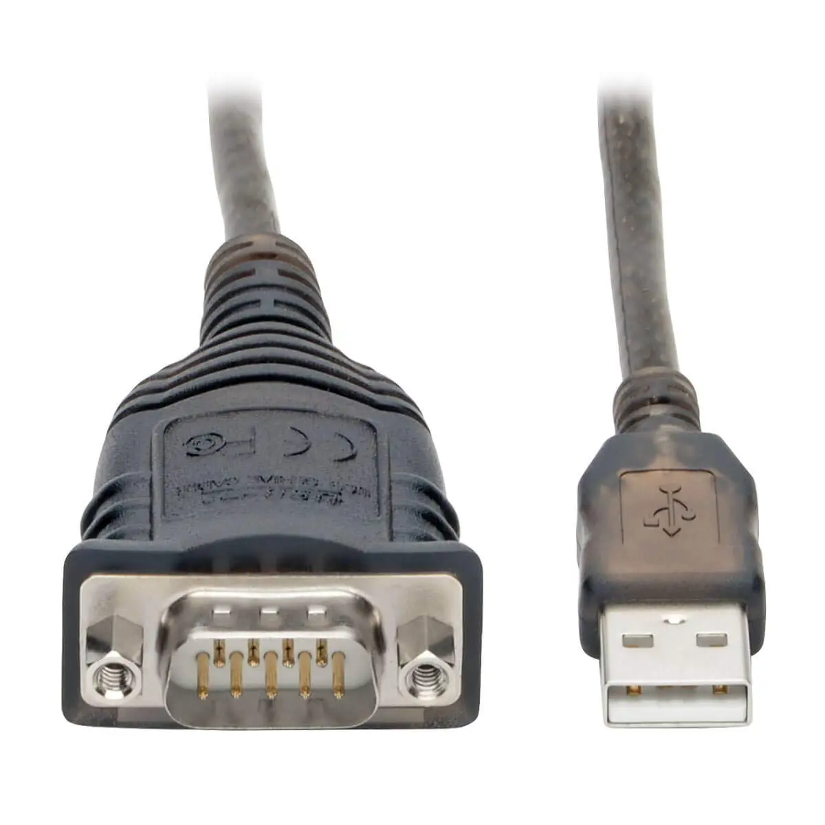 Tripp Lite USB to RS485/RS422 FTDI Serial Adapter Cable, COM Retention, USB-A to DB9 M/M, Compatible with Windows