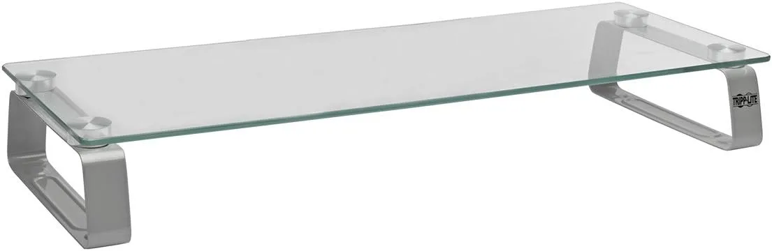 Tripp Lite Universal Monitor Riser Stand, Glass, Computer, Laptop, Printers 3" (MR2208G)
