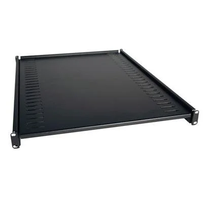 Tripp Lite Rack Enclosure Cabinet Heavy Duty Fixed Shelf 250lb Capacity - Black - Cold-rolled Steel (CRS)