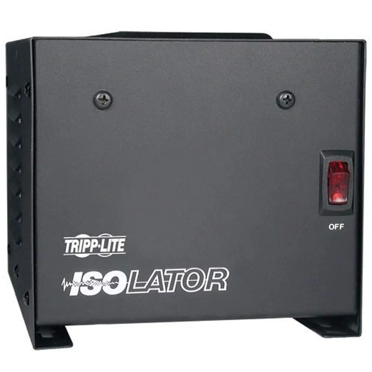 Tripp Lite IS500 Isolation Transformer 500W Surge 120V 4 Outlet 6 feet Cord TAA GSA
