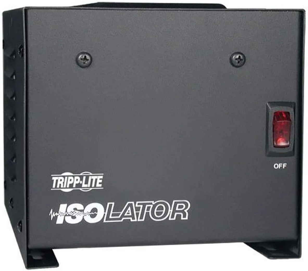 Tripp Lite IS500 Isolation Transformer 500W Surge 120V 4 Outlet 6 feet Cord TAA GSA
