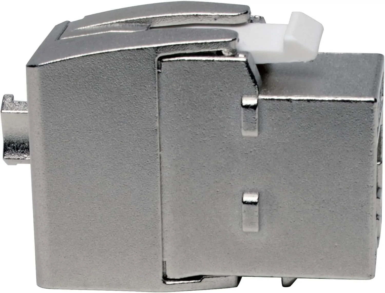 Tripp Lite RJ45 Keystone Jack, Cat6a/Cat6/Cat5e, RJ45 Connector, Shielded, Dust Cap, No Tools Required, PoE/PoE+ Compliant