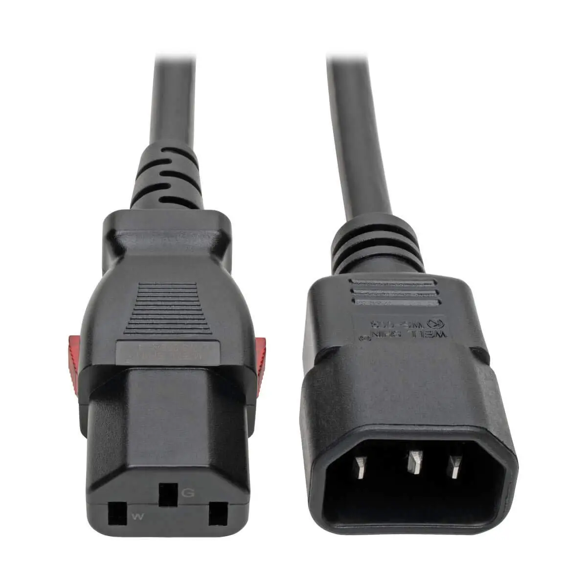 TRIPP LITE Computer Power Extension Cord (C14 to C13) Locking C13, 10A 18 AWG