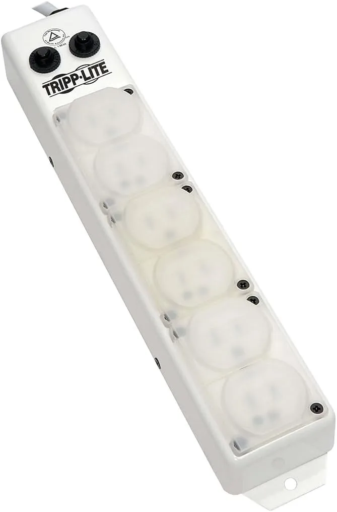TRIPP LITE Medical-Grade Power Strip with Hospital-Grade Outlets