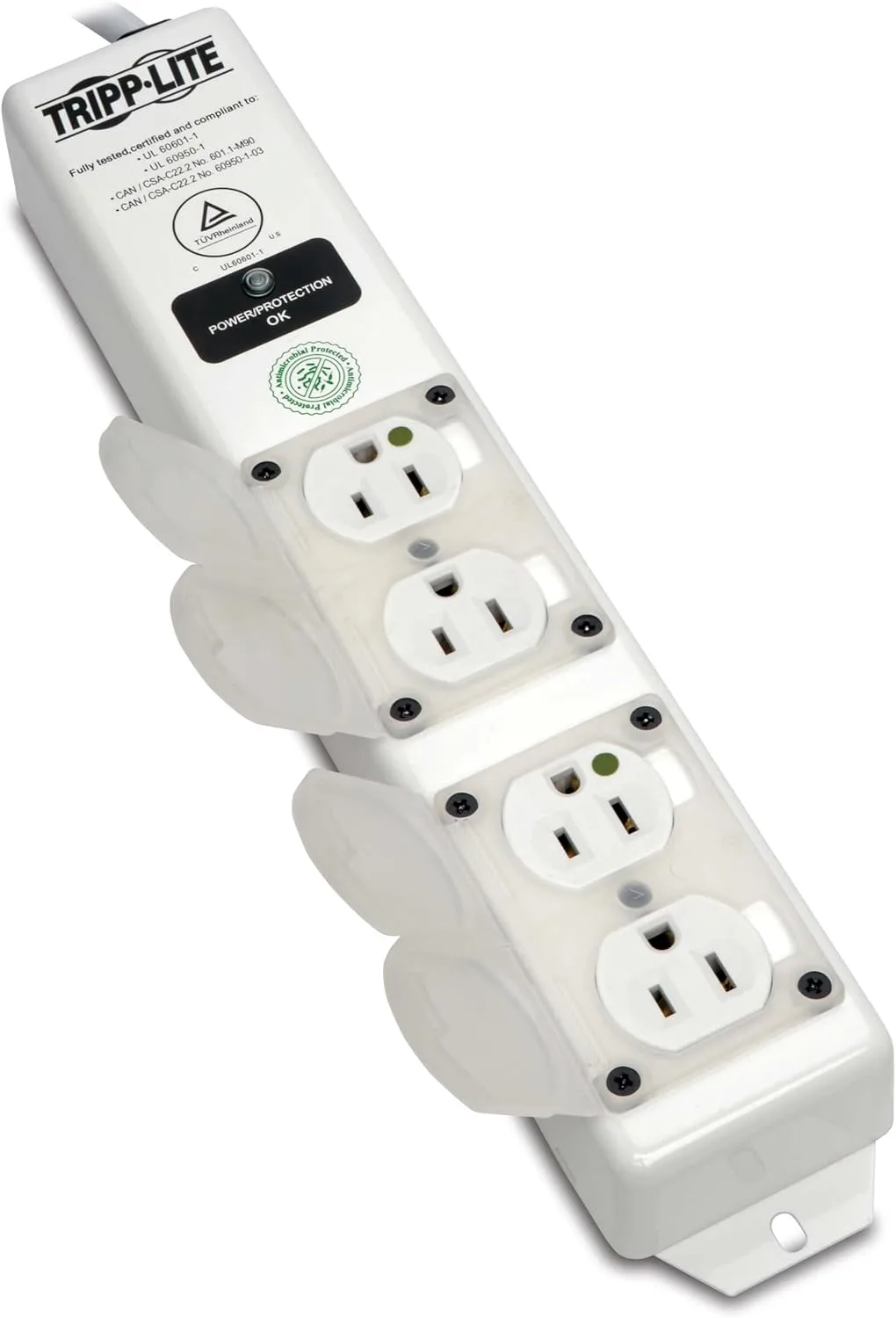 Tripp Lite Medical-Grade Surge Protector Power Strip, 4 Hospital-Grade Outlets, 6 ft. Cord