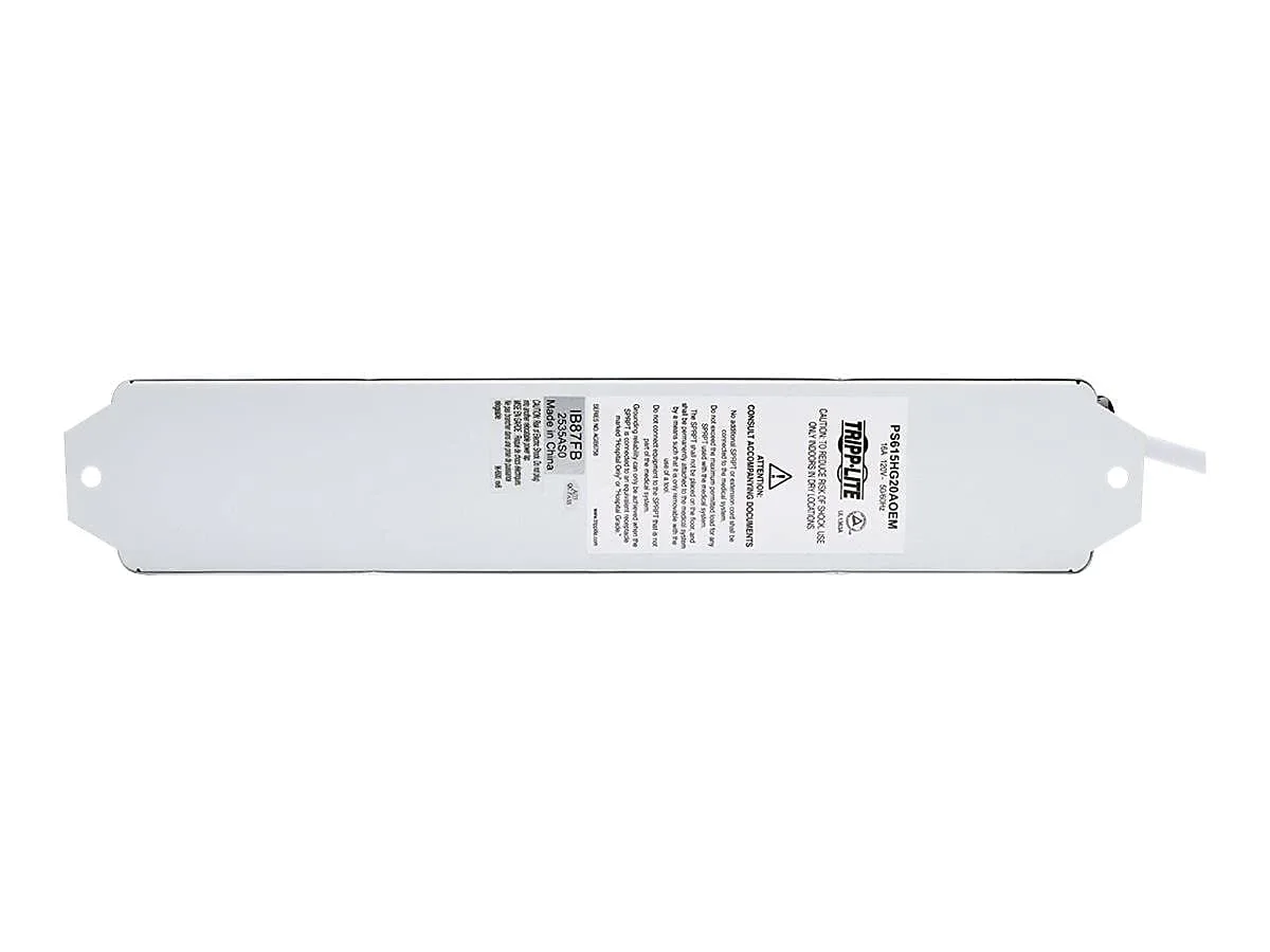 TRIPP LITE Medical-Grade Power Strip with Hospital-Grade Outlets (UL 1363A)