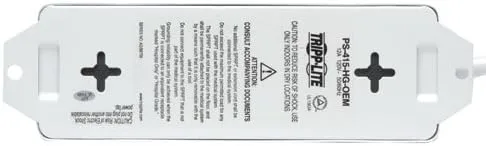 TRIPP LITE Medical-Grade Power Strip with Hospital-Grade Outlets (UL 1363A)