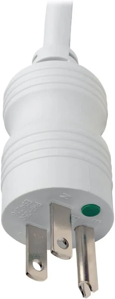 Tripp Lite Safe-IT Hospital-Grade Power Strip, 4 Hospital-Grade Green-Dot Outlets, UL 1363 Compliant, 15 Foot / 4.57M Cord