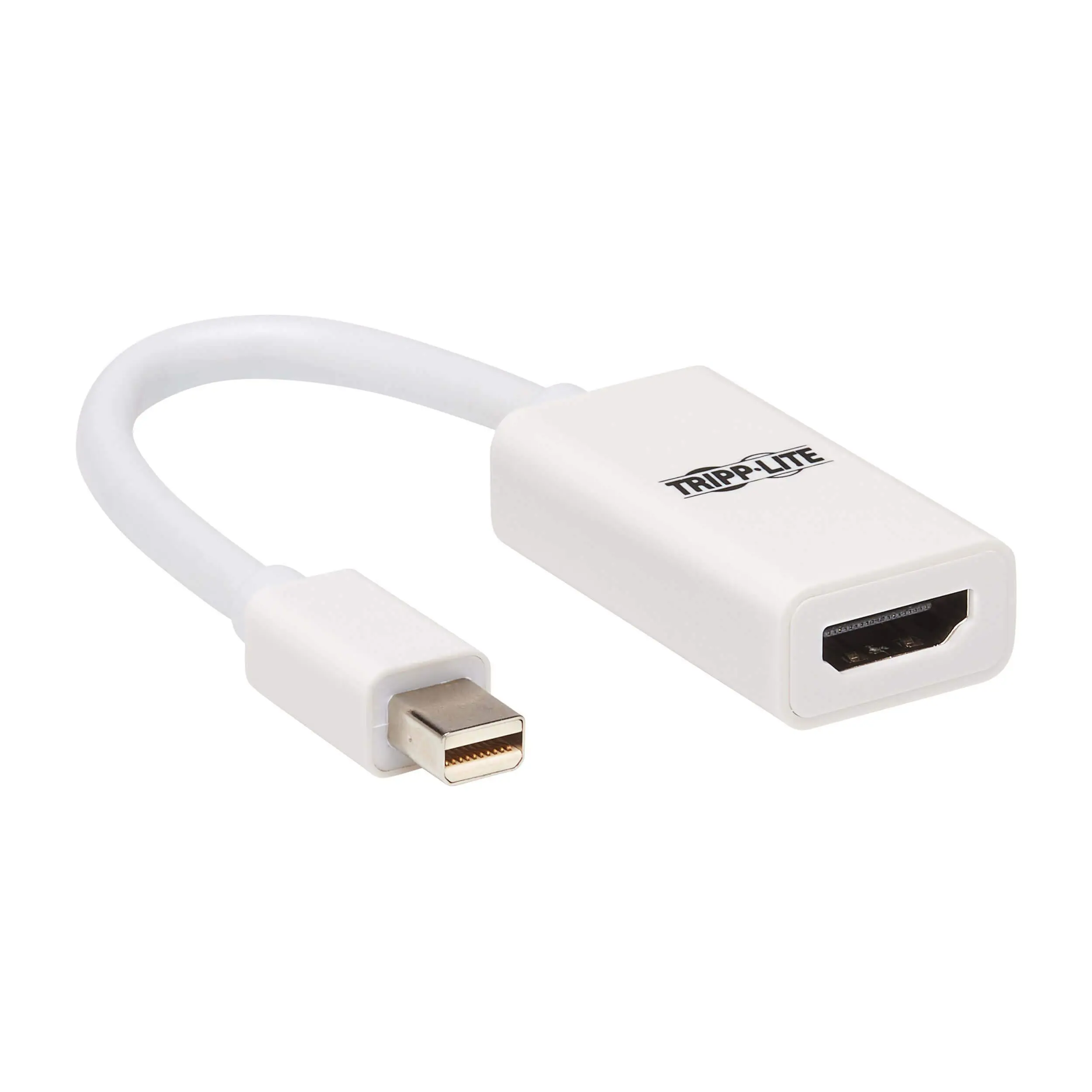 Eaton Tripp Lite Series Mini DisplayPort to HDMI Active Adapter 4K M/F White mDP to HDMI - Adapter