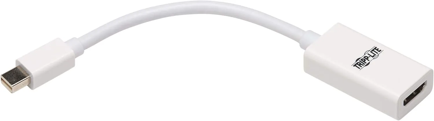 Eaton Tripp Lite Series Mini DisplayPort to HDMI Active Adapter 4K M/F White mDP to HDMI - Adapter