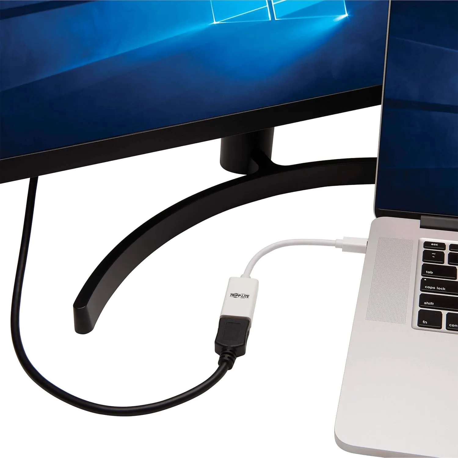 Eaton Tripp Lite Series Mini DisplayPort to HDMI Active Adapter 4K M/F White mDP to HDMI - Adapter